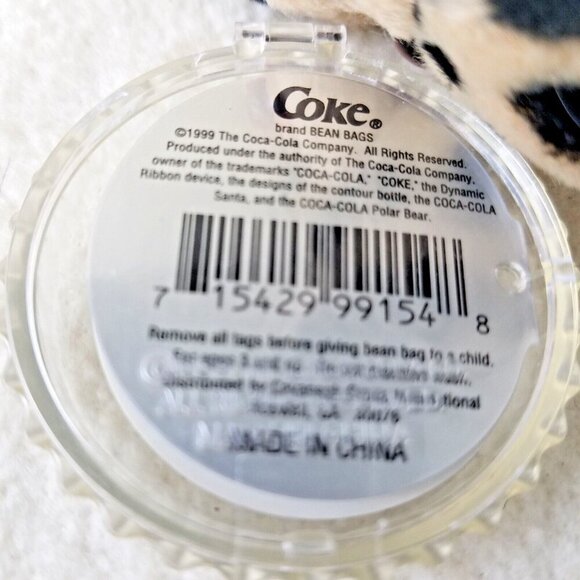 Coca-Cola 1999 Intl Collection Plush beanbag #0249 Heeta the Cheetah Namibia - Picture 6 of 8